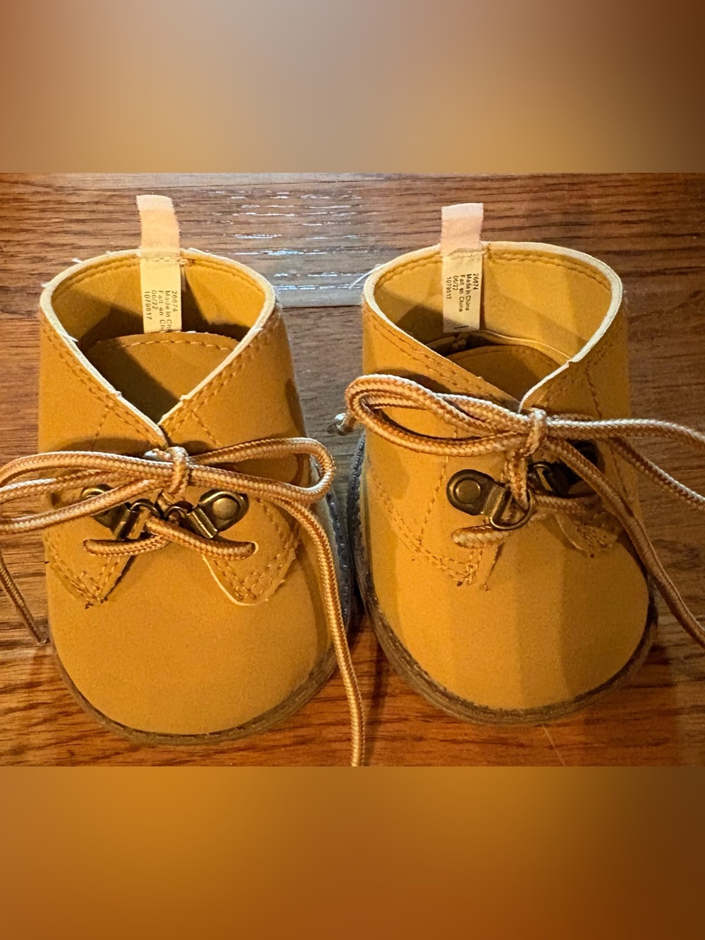 Build-A-Bear Workshop Work Boots, NWOT